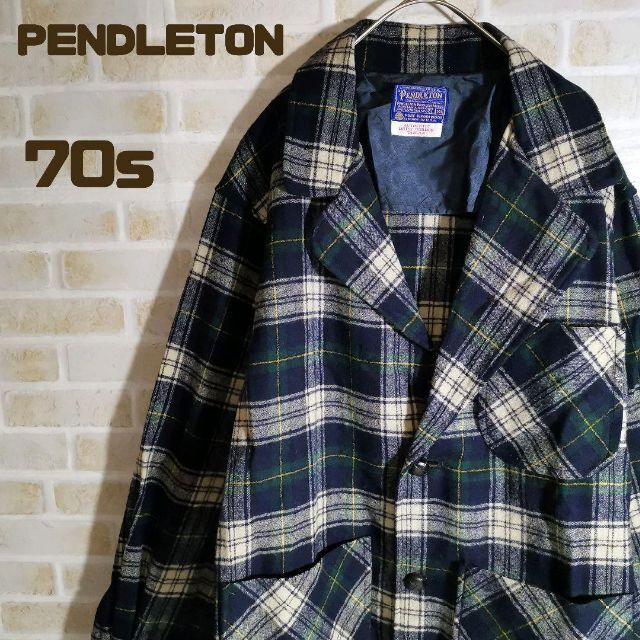 PENDLETON ペンドルトン 70s 80s テーラード ジャケット XLSELECT_古着