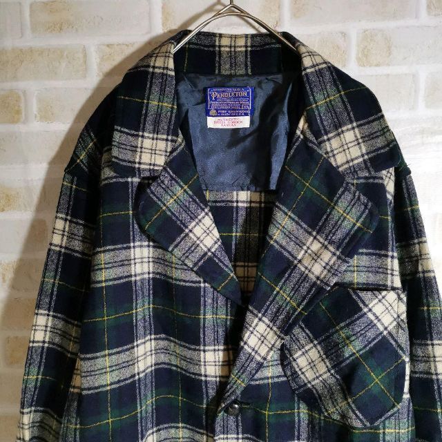 PENDLETON(ペンドルトン)のPENDLETON ペンドルトン 70s 80s テーラード ジャケット XL メンズのジャケット/アウター(テーラードジャケット)の商品写真