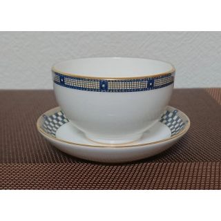 ウェッジウッド(WEDGWOOD)のウェッジウッド・サムライ ジャパニーズティーカップ&ソーサー(食器)