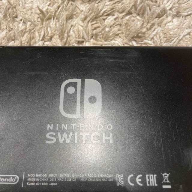 任天堂Switch 本体のみ 2018年製 4