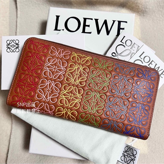 LOEWE ロエベ 長財布 ジップアラウンドウォレット ブラック