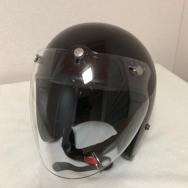 SHOEI(ショウエイ)のショーエイ　ジェットヘルメット　フリーダム　Sサイズ　シールド付き 自動車/バイクのバイク(ヘルメット/シールド)の商品写真