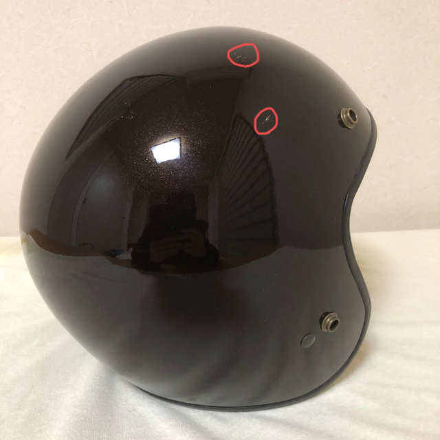 SHOEI(ショウエイ)のショーエイ　ジェットヘルメット　フリーダム　Sサイズ　シールド付き 自動車/バイクのバイク(ヘルメット/シールド)の商品写真