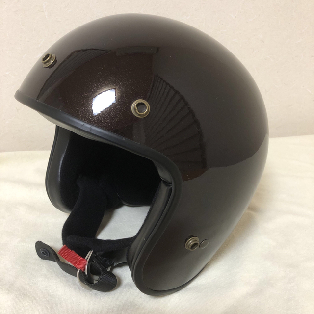 SHOEI(ショウエイ)のショーエイ　ジェットヘルメット　フリーダム　Sサイズ　シールド付き 自動車/バイクのバイク(ヘルメット/シールド)の商品写真