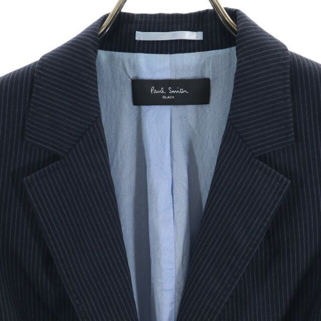 Paul Smith - ポールスミス ブラック ウール ストライプ テーラード