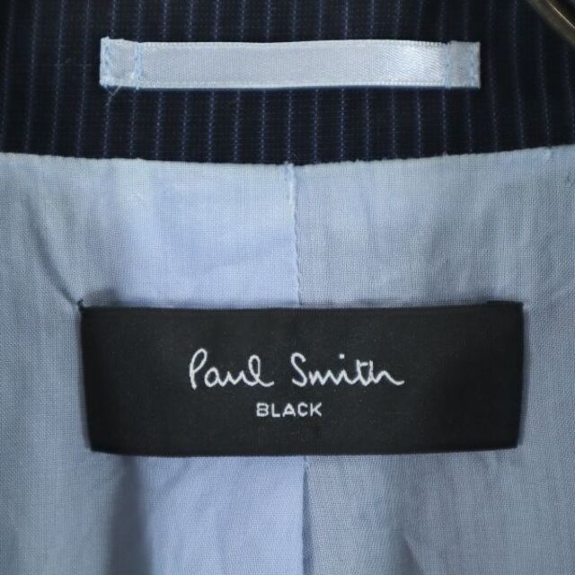 Paul Smith - ポールスミス ブラック ウール ストライプ テーラード