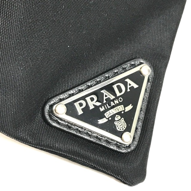 プラダ PRADA ペットマフラー ロゴプレート Re-Nylon/ドッグウェア マフラー ナイロン ブラック 4