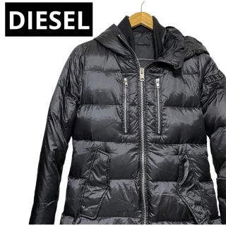 ディーゼル(DIESEL)のディーゼル　ダウンコート　XS  ブラック(ダウンコート)