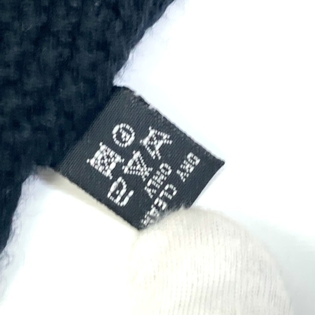 シャネル CHANEL デカココマーク ロングマフラー/ロゴ ファッション小物 マフラー ウール ブラック 4