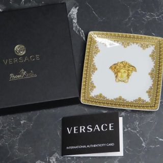 ヴェルサーチ(VERSACE)の新品VERSACEプレートお皿食器ヴェルサーチェインテリア小物入れローゼンタール(食器)