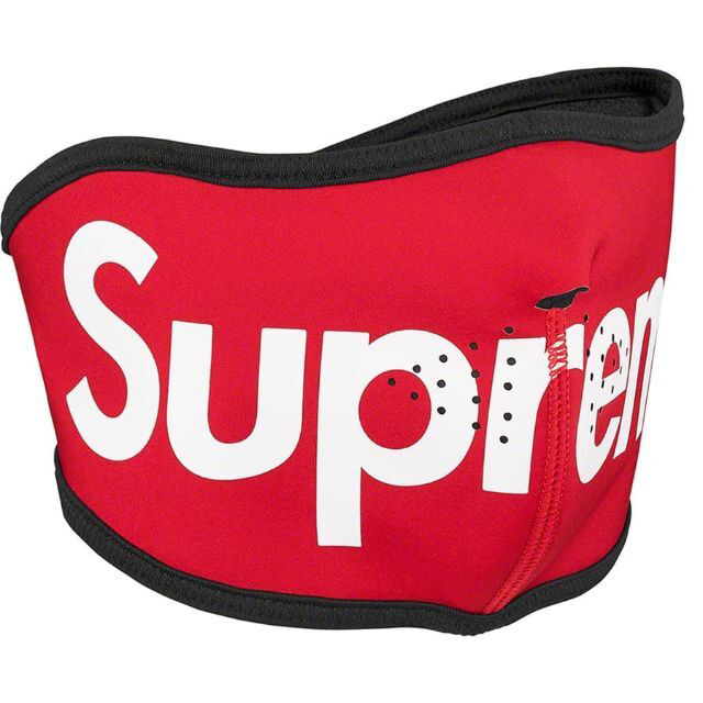 Supreme WINDSTOPPER Facemask 赤