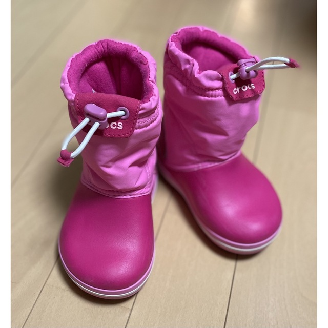 crocs(クロックス)の子供用クロックス　14センチ キッズ/ベビー/マタニティのベビー靴/シューズ(~14cm)(長靴/レインシューズ)の商品写真