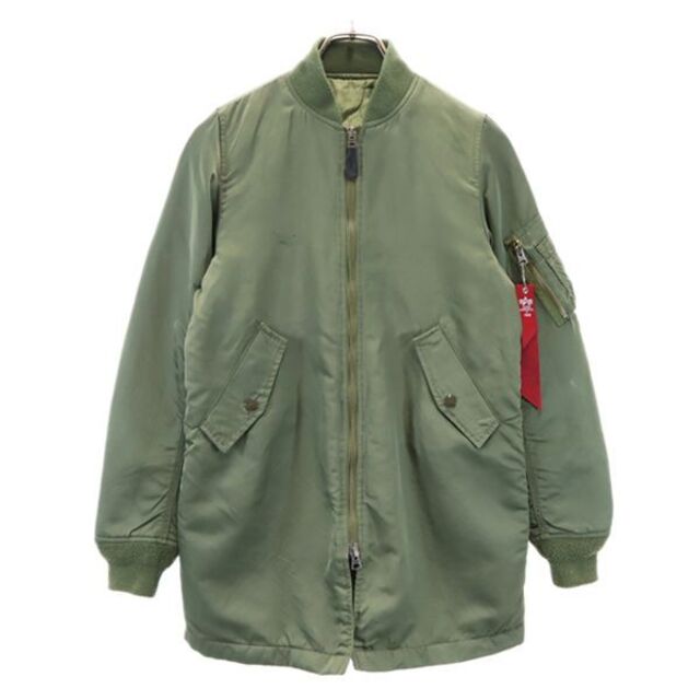 アルファインダストリーズ×グリーンレーベルリラクシング MA1 S カーキ ALPHA  INDUSTRIES×GREEN LABEL RELAXING コート レディース   【R221003】 【PD】 【PD】