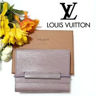 ルイヴィトン(LOUIS VUITTON)のルイヴィトン☆★M6346B☆エピ☆ポルトフォイユ エラスティック☆三つ折り財布(財布)