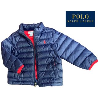 ポロラルフローレン(POLO RALPH LAUREN)の【ほぼ未使用】ラルフローレンダウンベビー9-12ヶ月/70〜80cm男女ネイビー(ジャケット/コート)