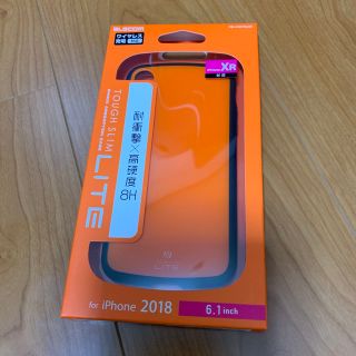 エレコム(ELECOM)のエレコム iPhone XR TOUGH SLIM LITE オレンジ PM-A(モバイルケース/カバー)