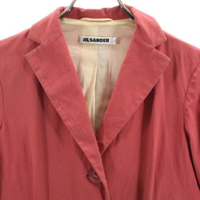 Jil Sander - ジルサンダー イタリア製 チェスターコート 36 ピンク
