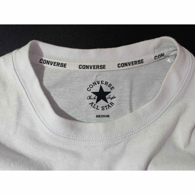 CONVERSE(コンバース)の美品 コンバース メンズ 長袖 コットン バックプリントTシャツ メンズのトップス(Tシャツ/カットソー(七分/長袖))の商品写真