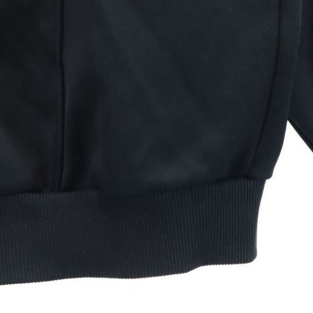 アディダス 80s 90s デサント製 トレフォイルロゴ トラックジャケット O 黒×ピンク adidas ジップ ブルゾン ヴィンテージ メンズ  【R221002】 【中古】