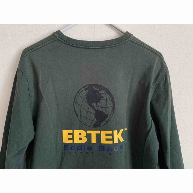 Eddie Bauer(エディーバウアー)のエディー バウアー メンズ 長袖コットン クルーネックEBTEK Tシャツ メンズのトップス(Tシャツ/カットソー(七分/長袖))の商品写真