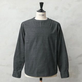 実物 ルーマニア軍 スリーピングシャツ DARK GRAY染め(シャツ)