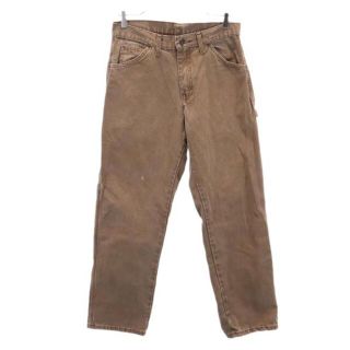 ディッキーズ(Dickies)のディッキーズ ペインターパンツ ブラウン系 Dickies ダック地 メンズ  【221005】 【中古】(ワークパンツ/カーゴパンツ)