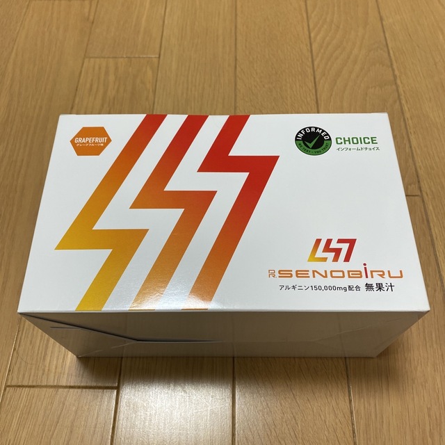 れな様専用　ドクターセノビール　グレープフルーツ味　DR.SENOBIRU 食品/飲料/酒の健康食品(アミノ酸)の商品写真