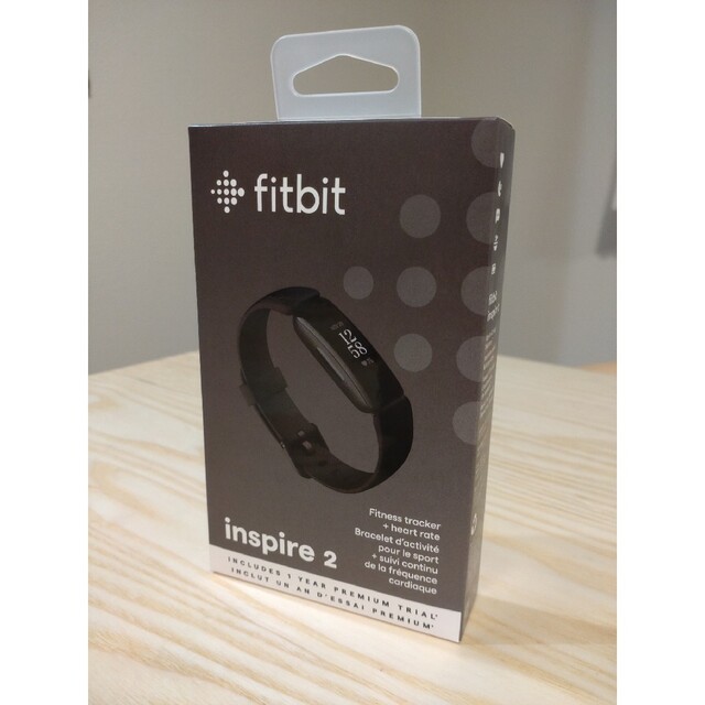 【新品/未使用/箱キレイ】Fitbit inspire2