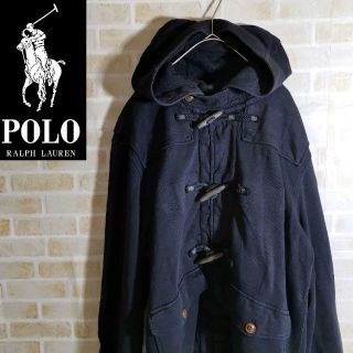 ポロラルフローレン(POLO RALPH LAUREN)のポロラルフローレン ダッフルコート フード スウェット地 古着(ダッフルコート)