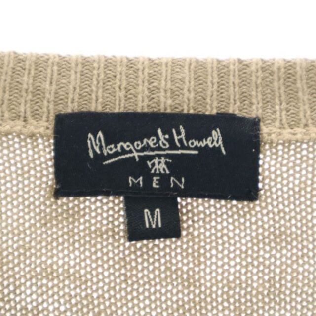 マーガレットハウエル リネンミックス ニット M ブラウン MARGARET HOWELL セーター メンズ 【R221002】