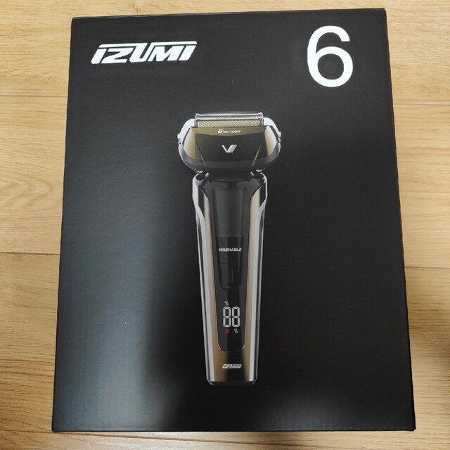 新品未使用】IZUMI メンズシェーバー 6枚刃 IZF-V991-N-