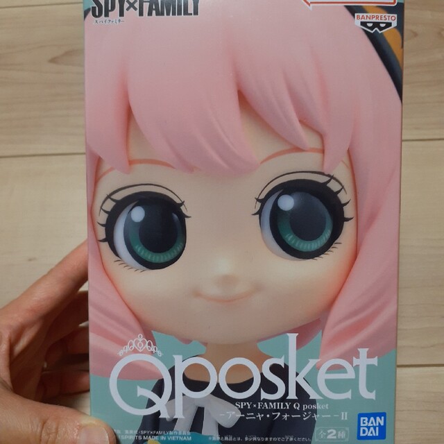 新品未開封　アーニャ　qposket フィギュア　Aカラー ハンドメイドのおもちゃ(フィギュア)の商品写真