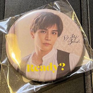 岩田剛典　缶バッジ/READY? MV白衣装(男性タレント)