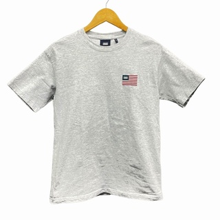 KITH 21FW USA Flag Tee アメリカ 国旗 Tシャツ 灰(Tシャツ/カットソー(半袖/袖なし))