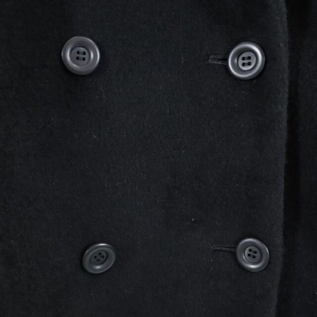 DAKS - ダックス ウール100% ショートコート 9AR 黒 DAKS レディース