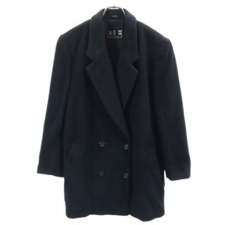 【美品】DAKS ダックス ロングコート　ホワイト　ベージュ系　9AR アルパカ