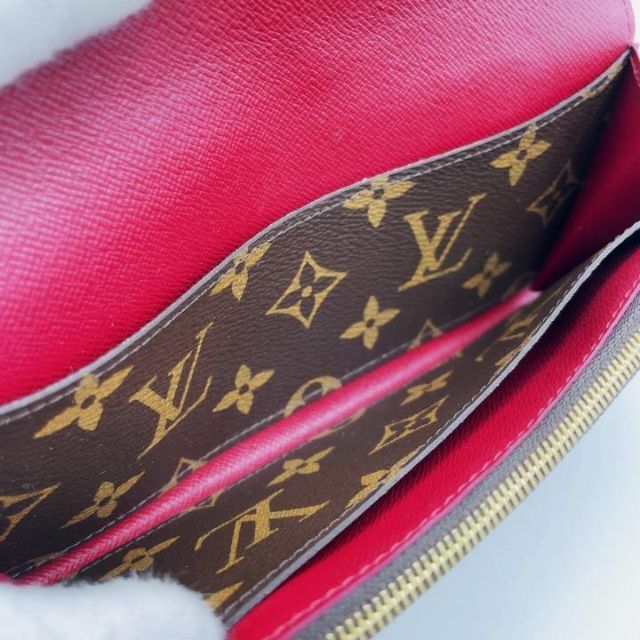 最新ICチップモデル♪ ヴィトン財布 モノグラム ポルトフォイユ・エミリー