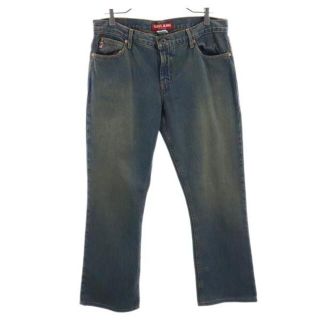 ゲスジーンズ ブーツカット デニムパンツ w30 GUESS JEANS メンズ 【中古】  【221026】(ワークパンツ/カーゴパンツ)