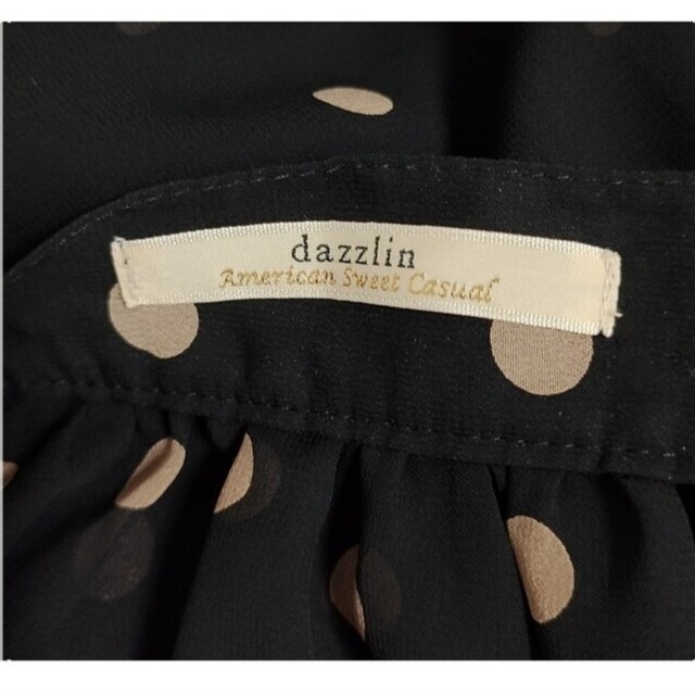 SNIDEL(スナイデル)のdazzlin　ダズリン　ドットロングスカート レディースのスカート(ロングスカート)の商品写真