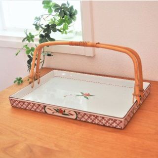 タチキチ(たち吉)のたち吉　盛り皿　持ち手付き(食器)