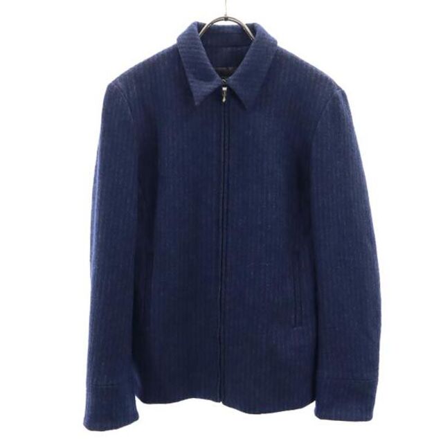 LANVIN - ランバン フランス製 ストライプ ウールジャケット 38