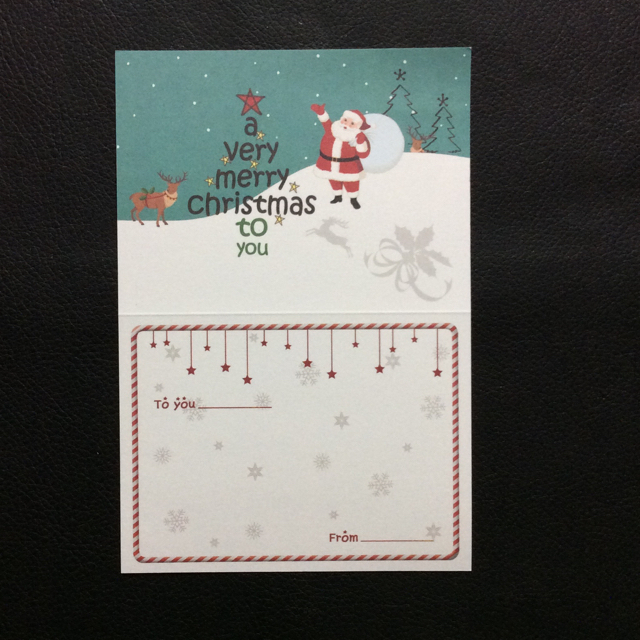 U-KISS  クリスマスポストカード エンタメ/ホビーのCD(K-POP/アジア)の商品写真