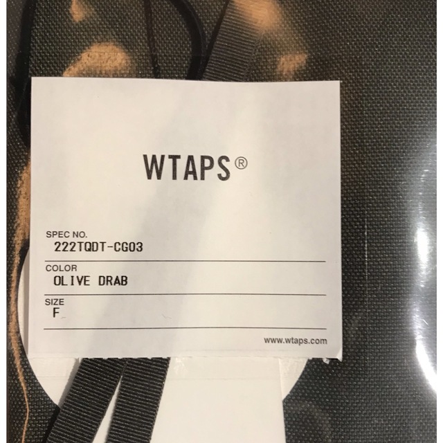 W)taps(ダブルタップス)のWTAPS 222TQDT-CG03 HANG OVER POUCH 新品 メンズのバッグ(ショルダーバッグ)の商品写真