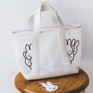 ミッフィー(miffy)のmiffy かくれんぼトートバッグ＆顔形チャーム(トートバッグ)