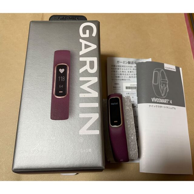 GARMIN(ガーミン)のGARMIN VIVOSMART4 サイズS-M レディースのレディース その他(その他)の商品写真