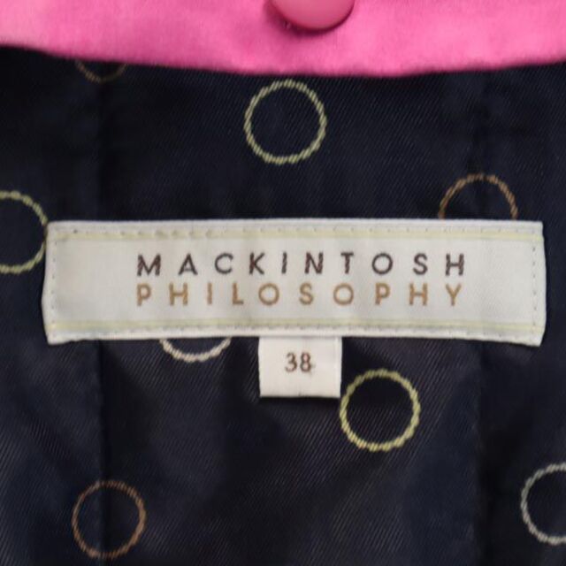 マッキントッシュフィロソフィー 2WAY コート 38 ピンク MACKINTOSH PHILOSOPHY レディース   【221019】 7