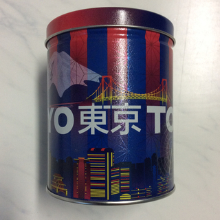 ギャレット ポップコーンの空き缶 東京限定缶(小物入れ)