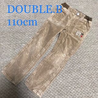 ダブルビー(DOUBLE.B)の★USED★ ダブルビー 男の子 110cm パンツ コーデュロイ 難あり(パンツ/スパッツ)