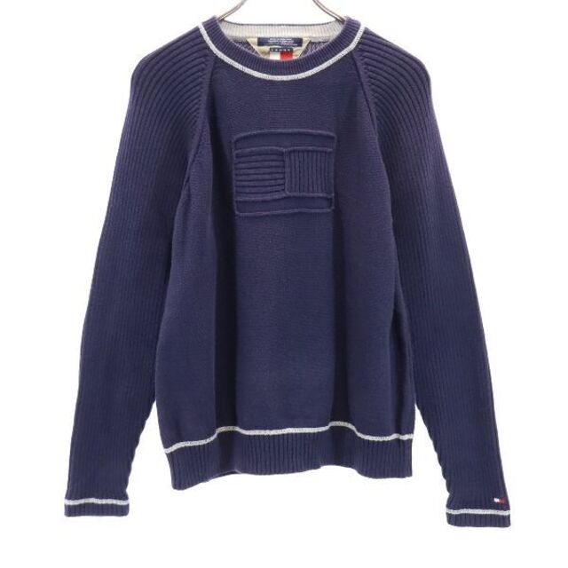 TOMMY HILFIGER - トミーヒルフィガー 90s フラッグタグ ロゴ コットン