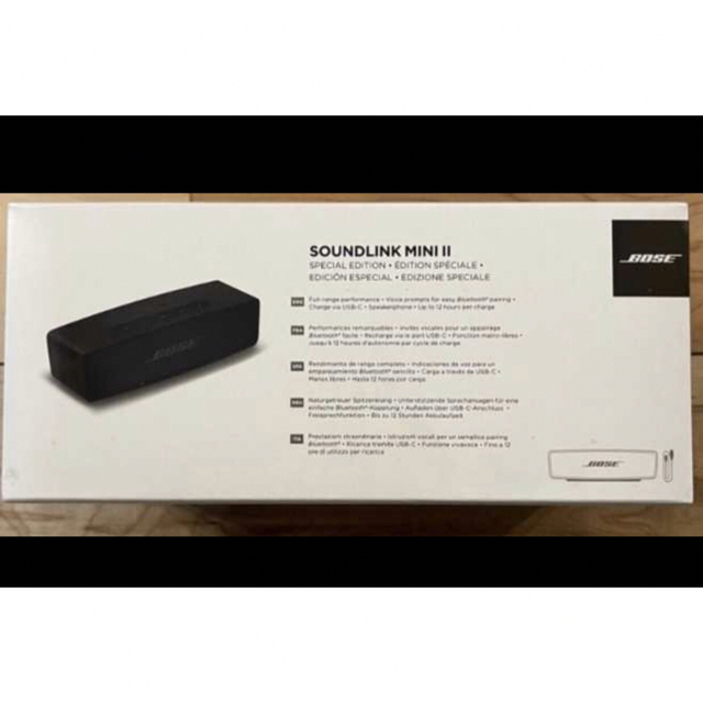 BOSE(ボーズ)のBOSE SOUNDLINK MINI II Special Edition  スマホ/家電/カメラのオーディオ機器(スピーカー)の商品写真